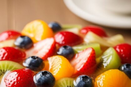 Moist Cake With Fruit