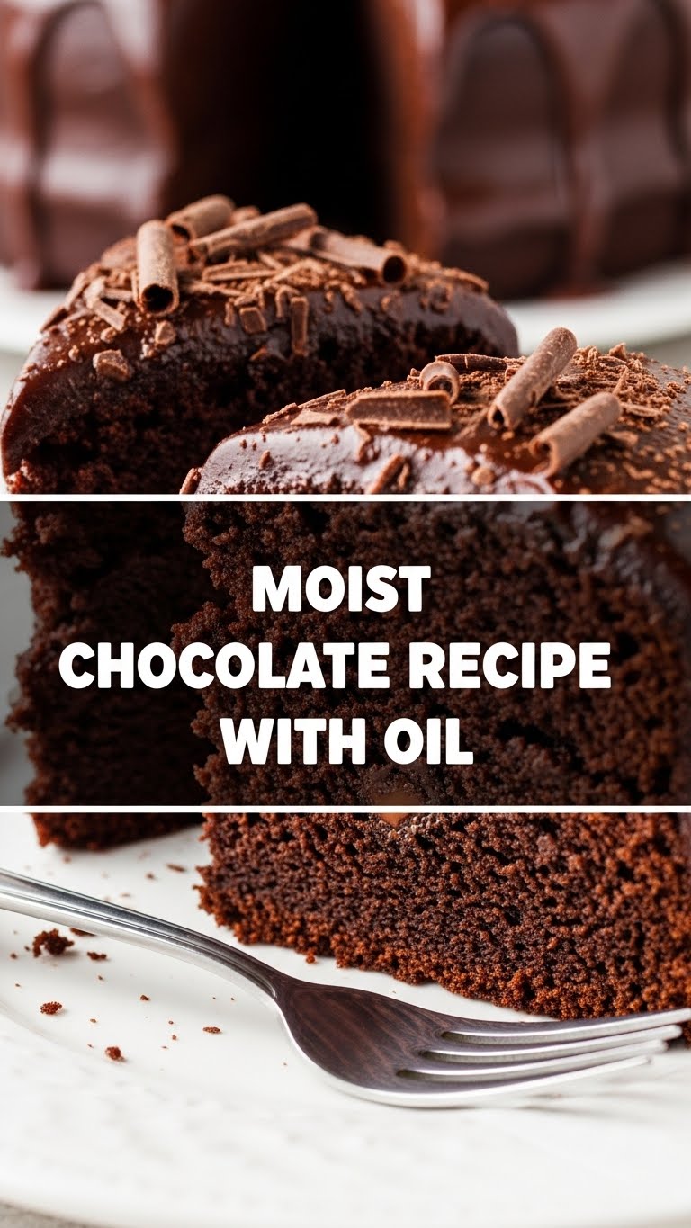 Moist Chocolate Cake Recipe With Oil