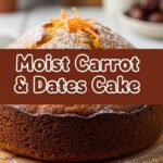 Moist Carrot & Dates Cake