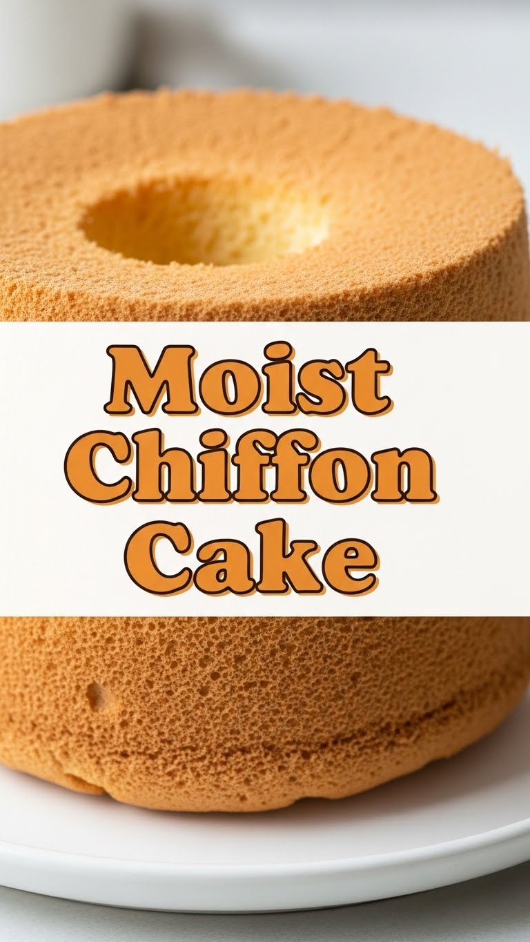 Moist Chiffon Cake