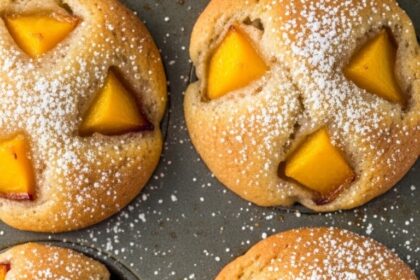 Moist Peach Muffin Recipe