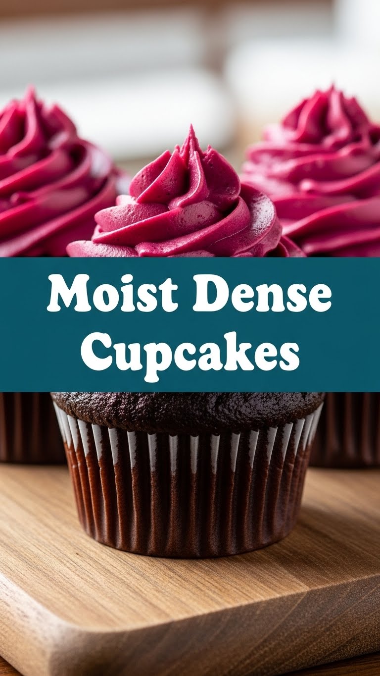 Moist Dense Cupcakes