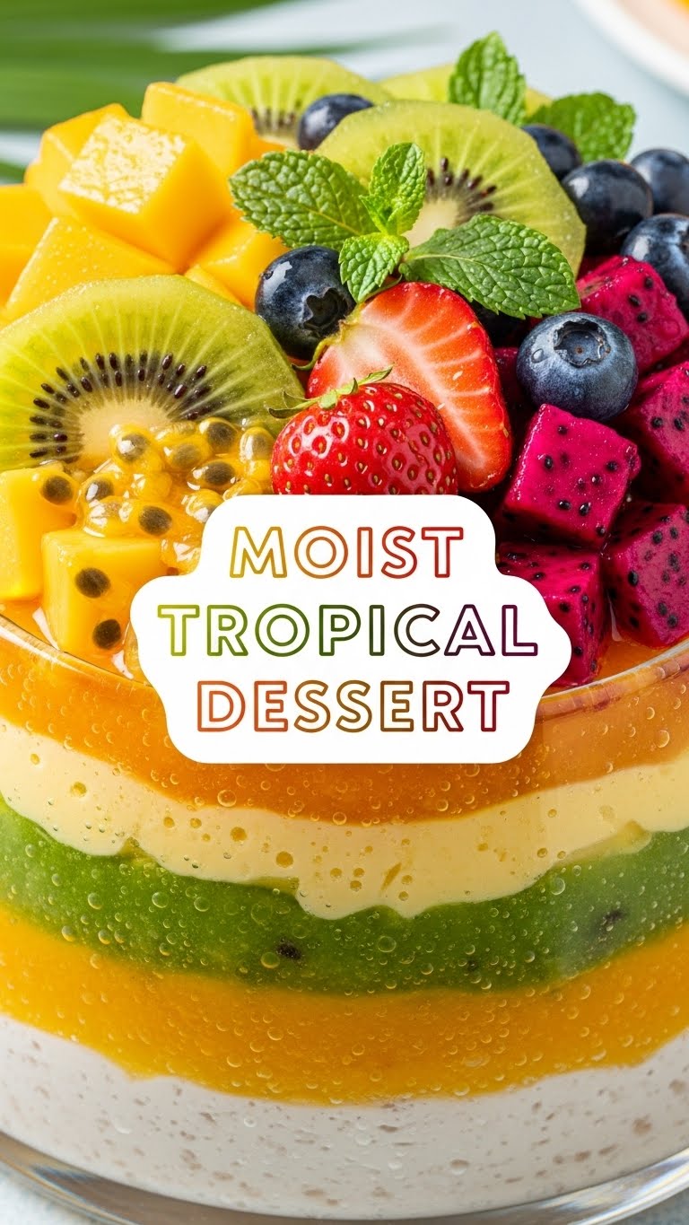 Moist Tropical Dessert