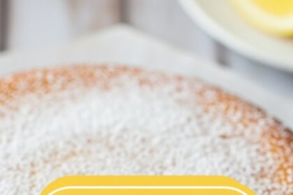 Moist Lemon Yogurt Cake