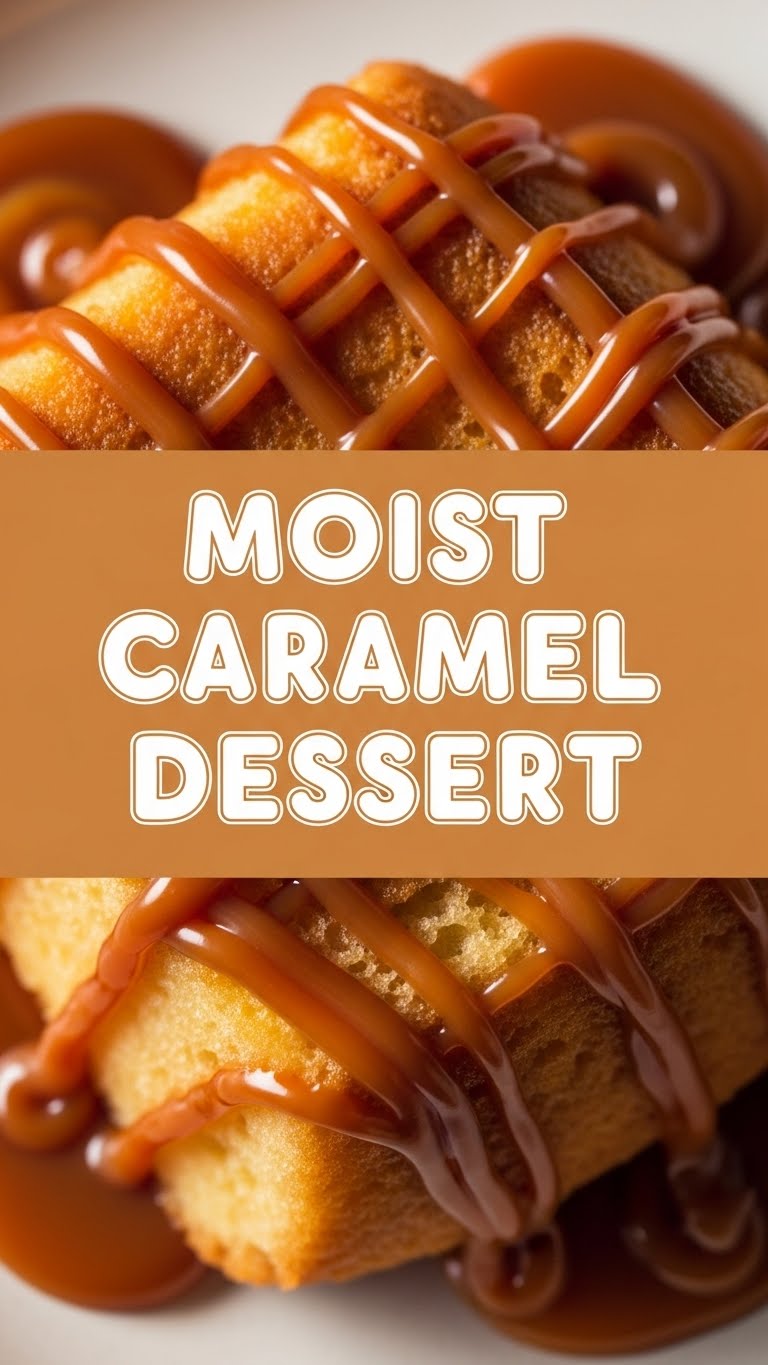 Moist Caramel Dessert