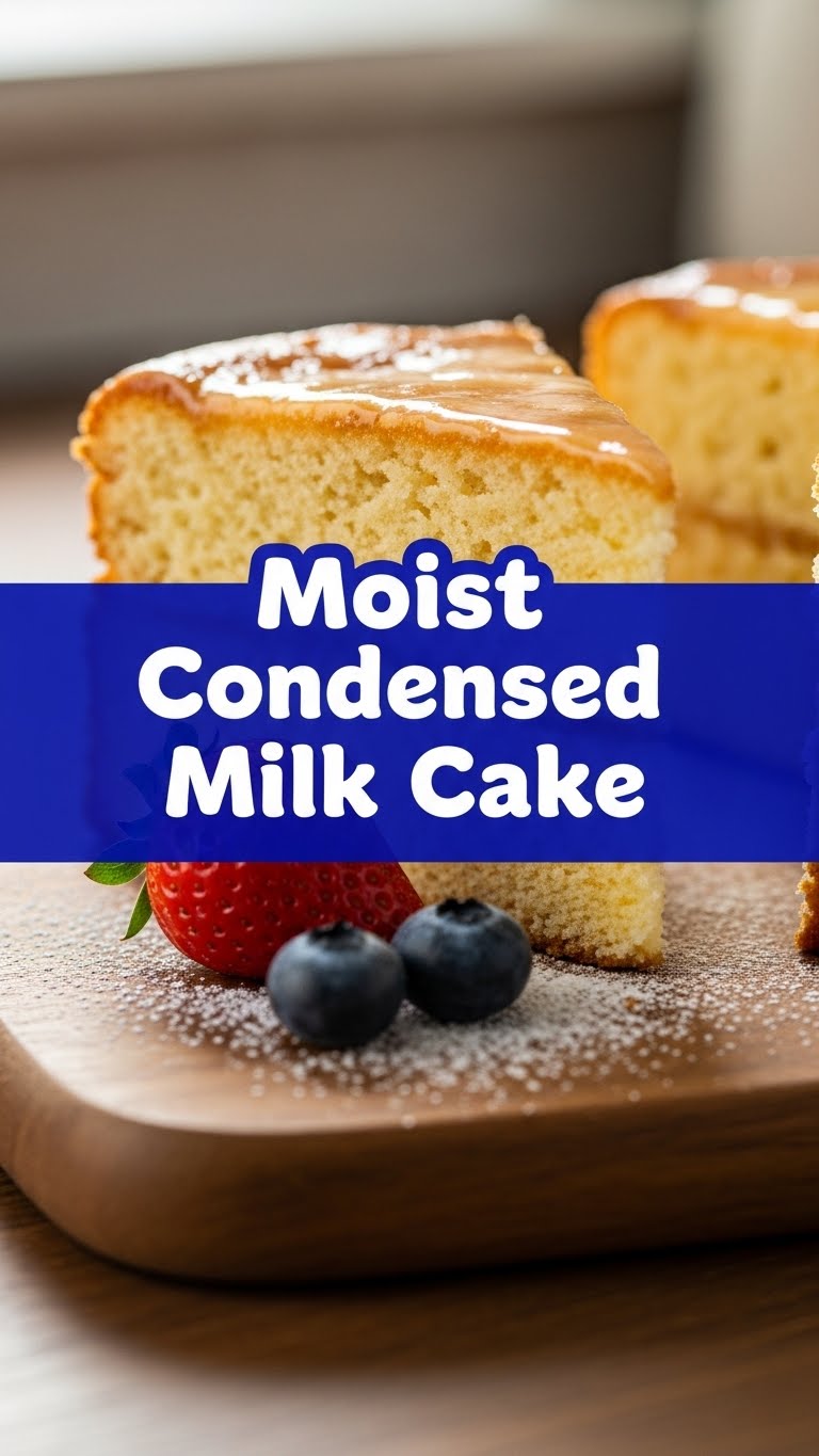 Moist Condensed Milk Cake