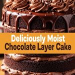 Deliciously Moist Chocolate Layer Cake