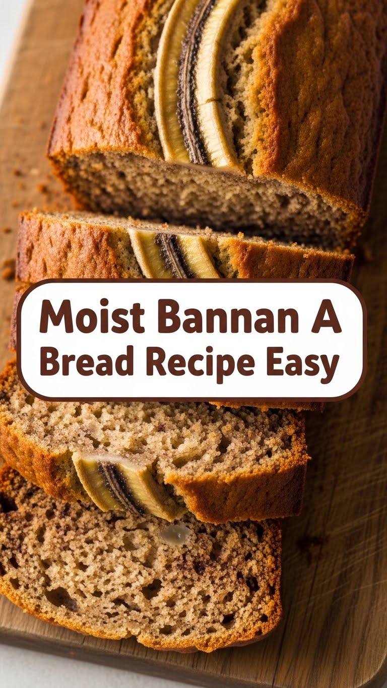 Moist Bannan A Bread Recipe Easy