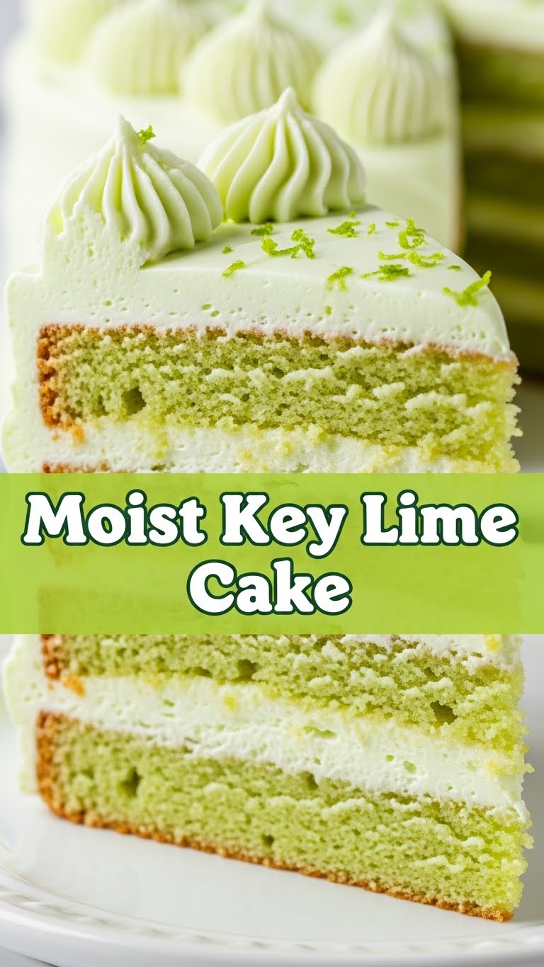 Moist Key Lime Cake