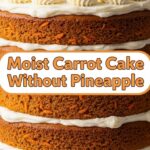 Moist Carrot Cake Without Pineapple