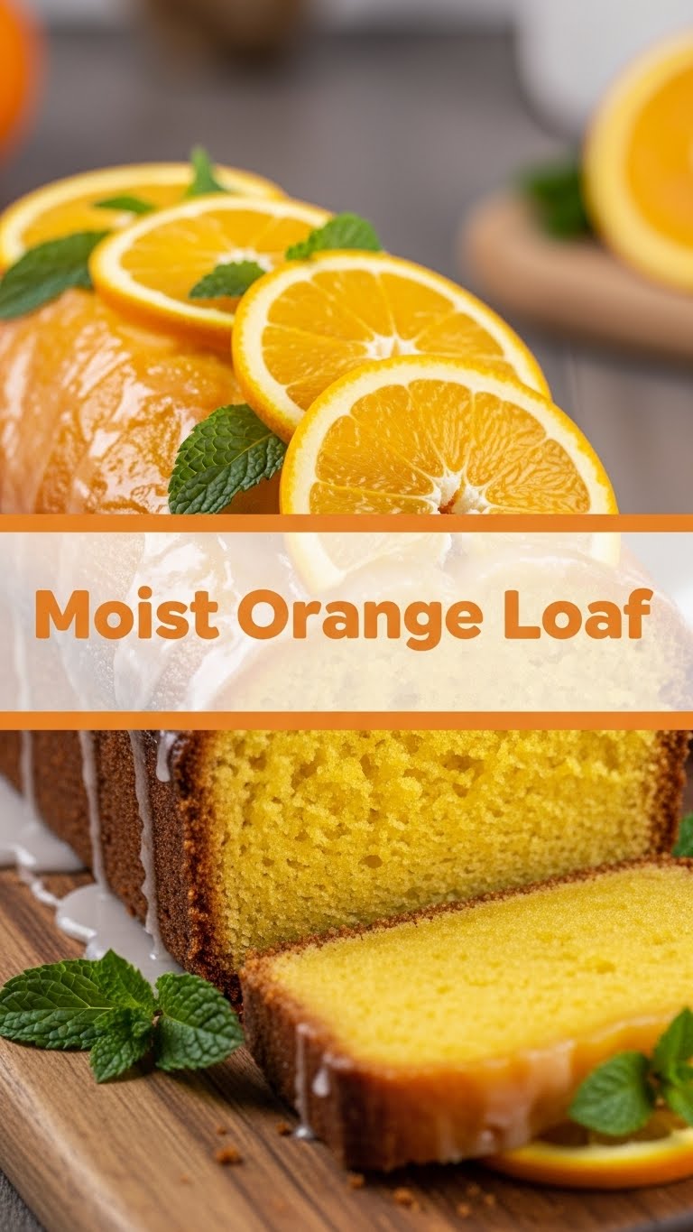 Moist Orange Loaf