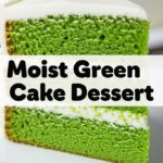 Moist Green Cake Dessert
