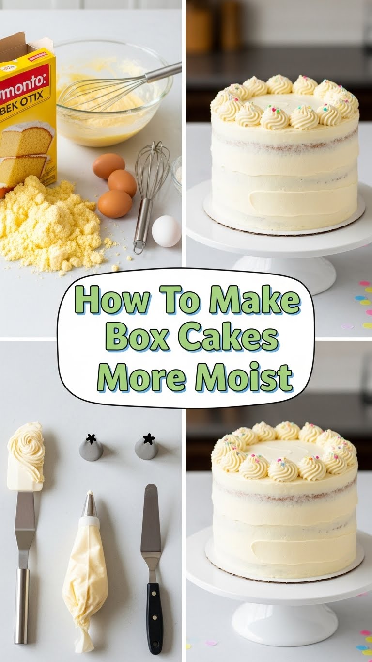 How To Make Box Cakes More Moist