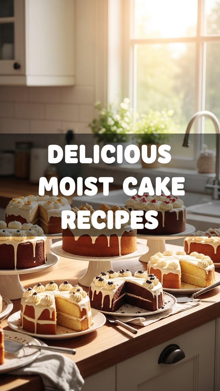 Delicious Moist Cake Recipes