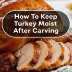 How To Keep Turkey Moist After Carving