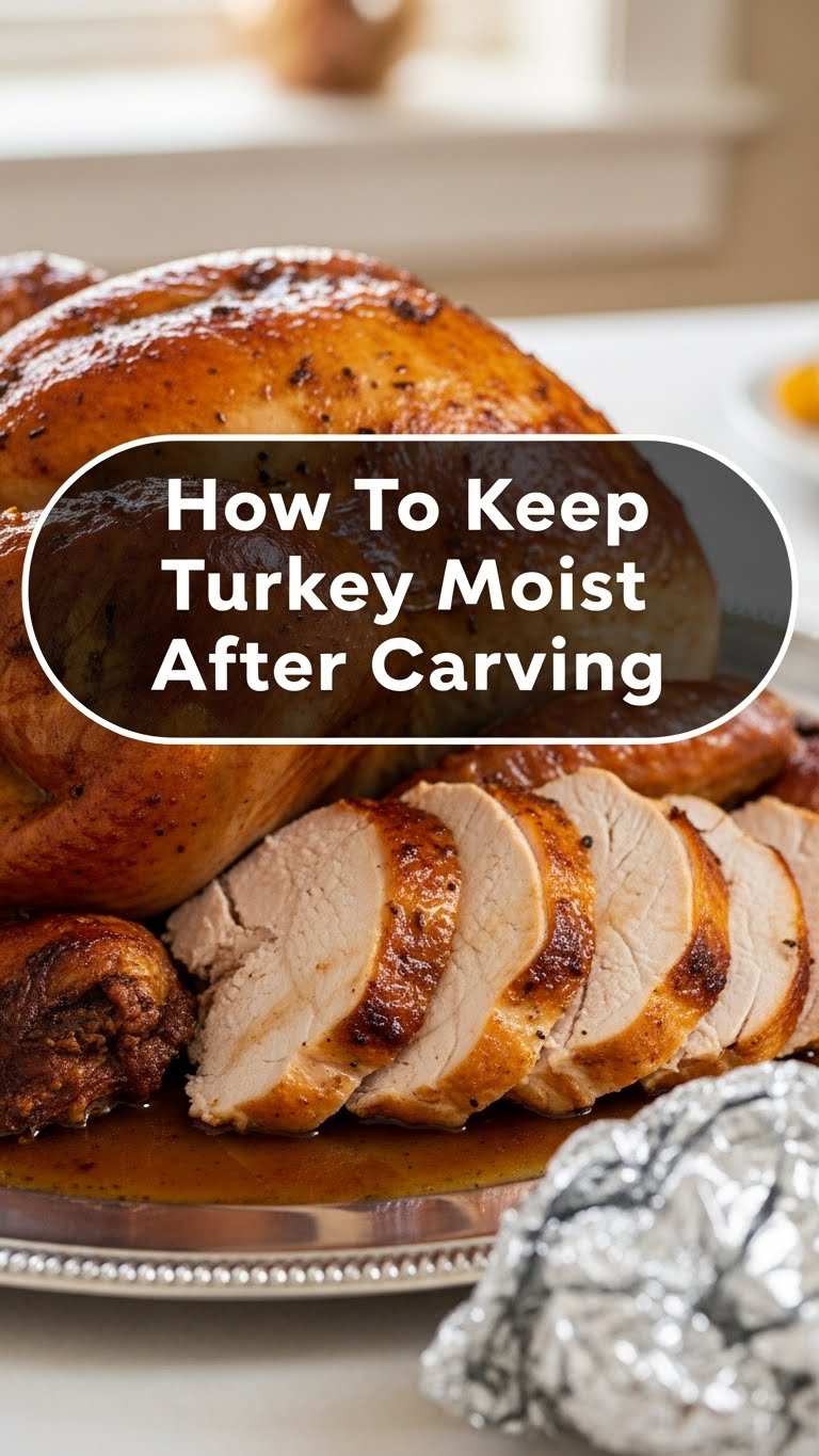 How To Keep Turkey Moist After Carving