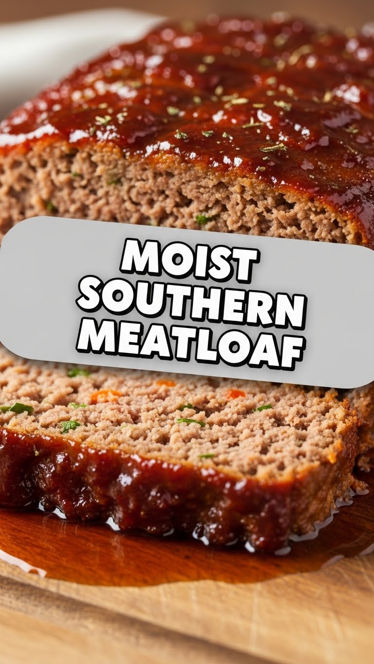 Moist Southern Meatloaf