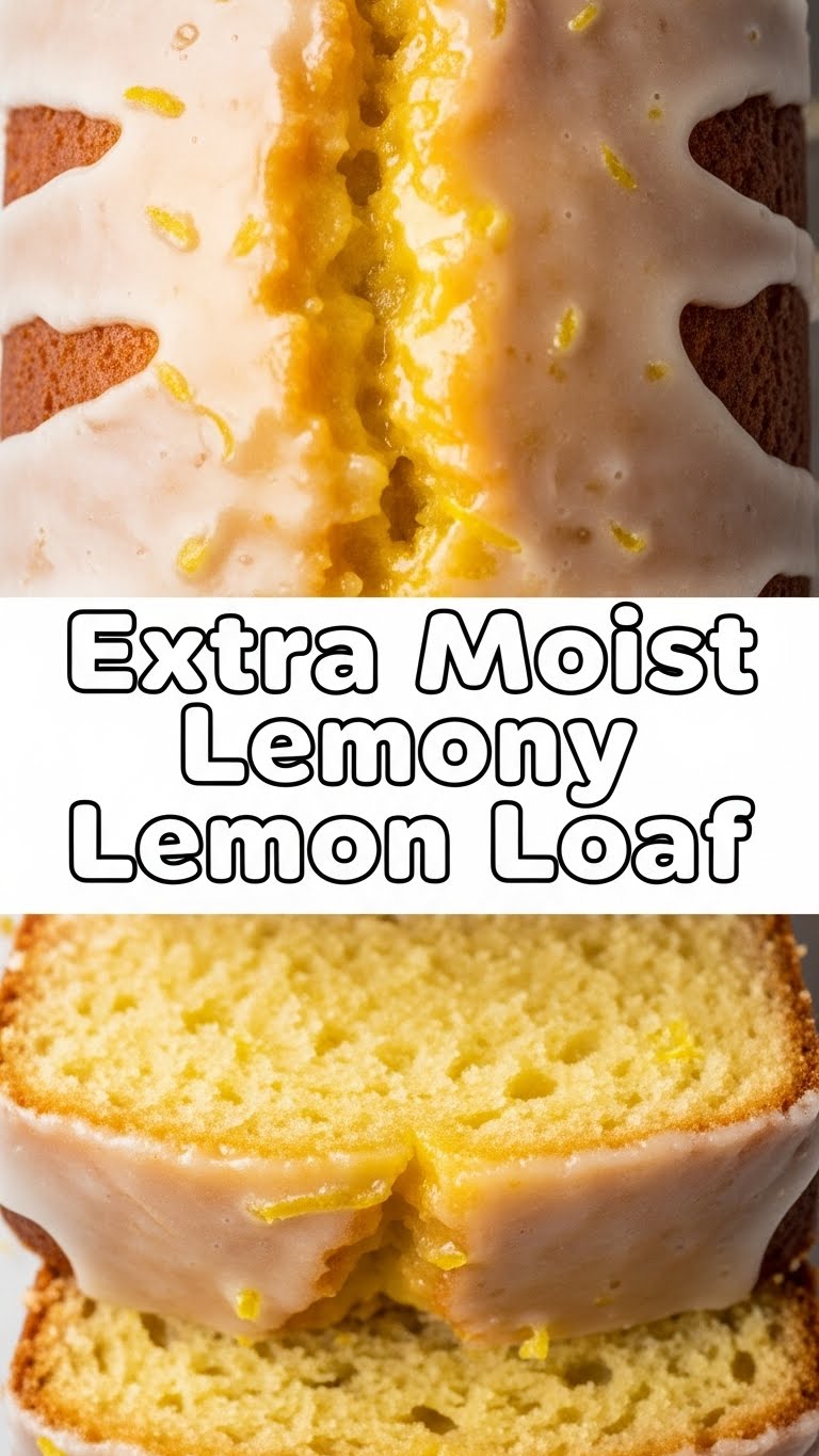 Extra Moist Lemony Lemon Loaf