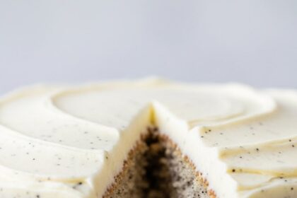 Moist Vanilla Bean Cake Recipe