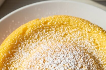 Moist Yellow Sponge Cake Recipe
