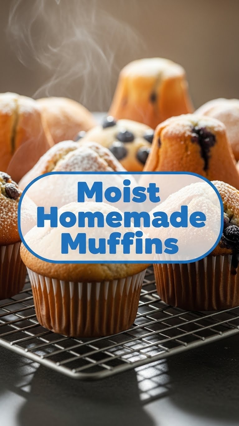 Moist Homemade Muffins