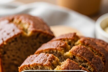 Moist Banana Loaf Cake