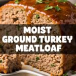 Moist Ground Turkey Meatloaf