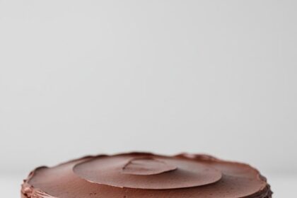 Moist One Layer Chocolate Cake