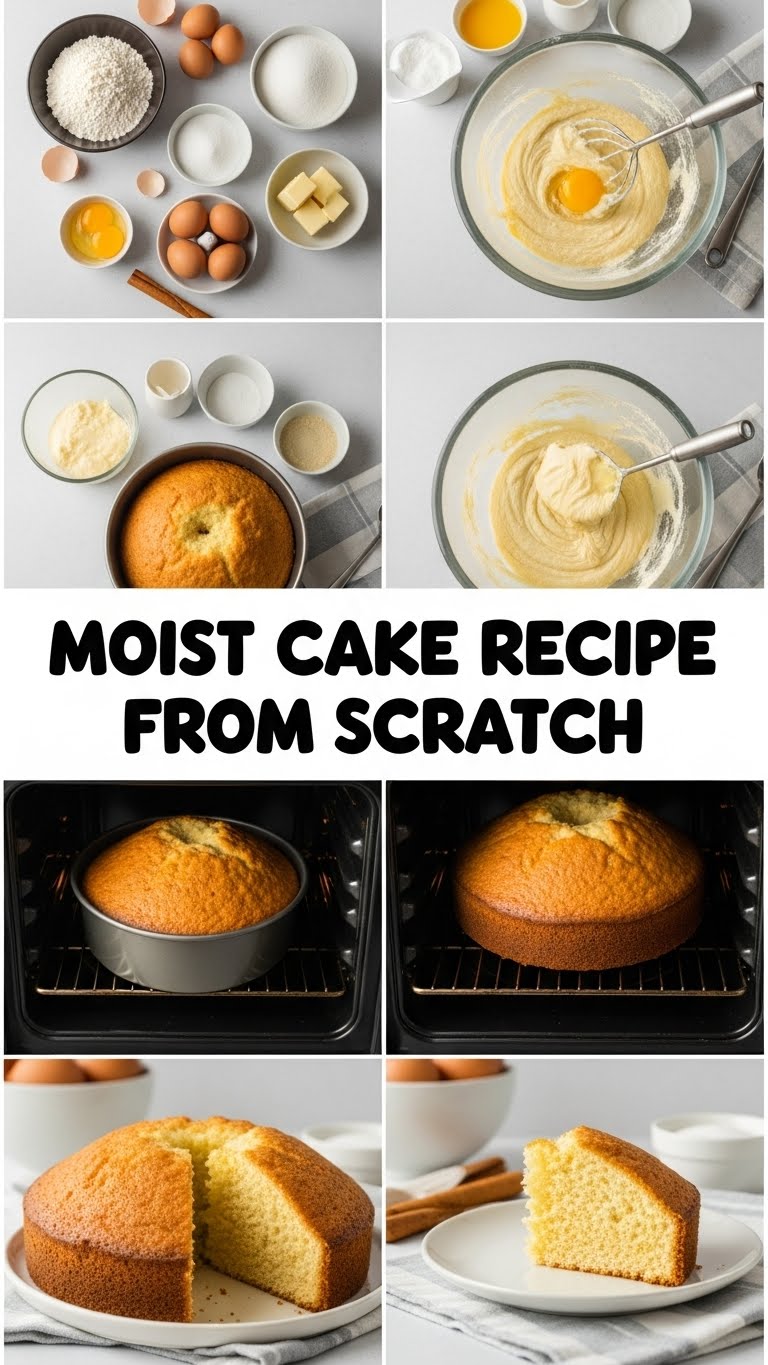 Moist Cake Recipe From Scratch