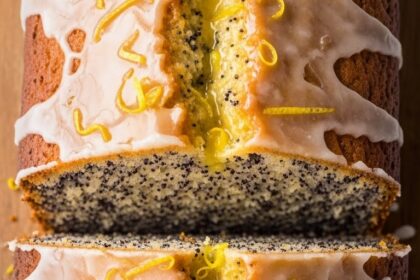 Moist Lemon Poppy Seed Bread