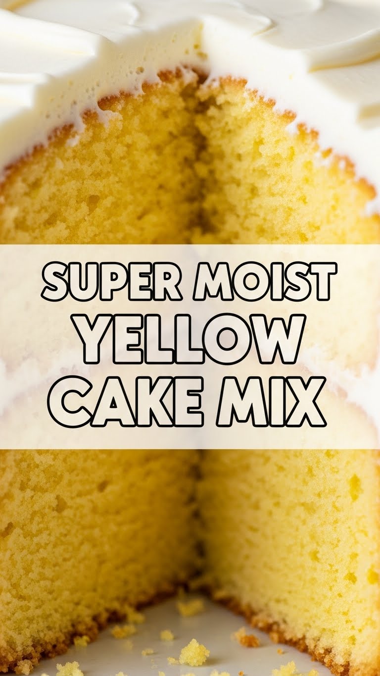 Super Moist Yellow Cake Mix