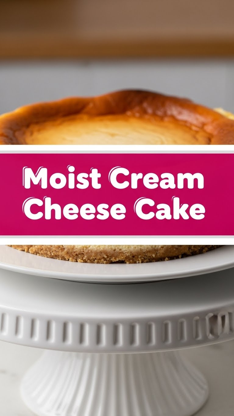 Moist Cream Cheese Cake