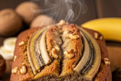 Moist Banana Nut Loaf