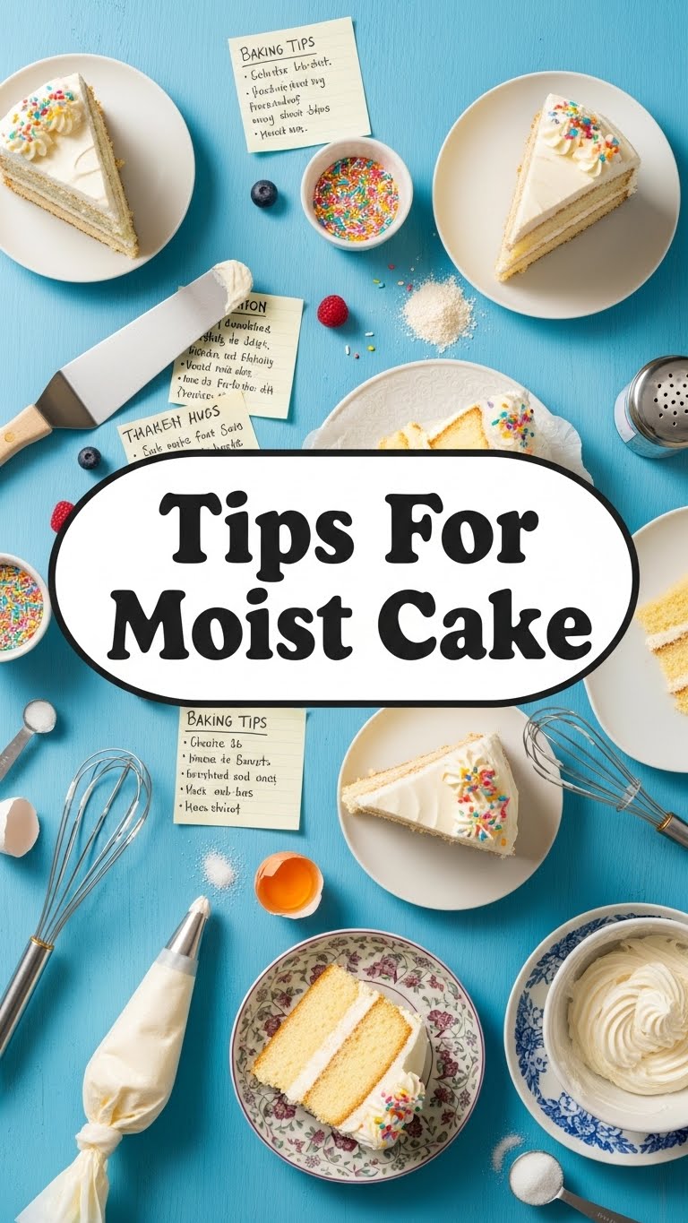 Tips For Moist Cake