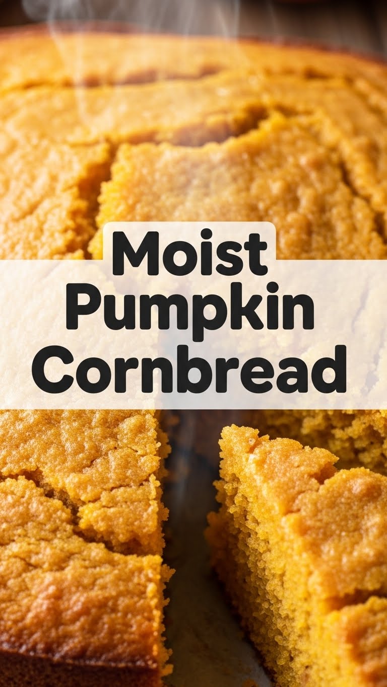 Moist Pumpkin Cornbread