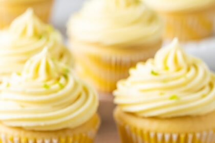 Moist Lemon Cupcake Recipe