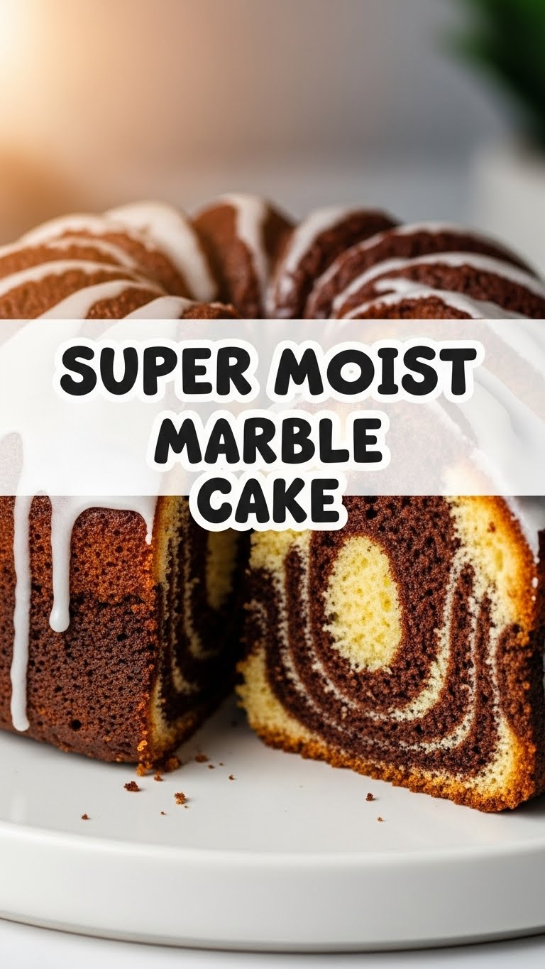 Super Moist Marble Cake