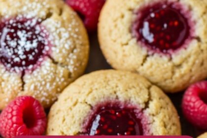 Moist Jam-Filled Raspberry Muffin Recipe