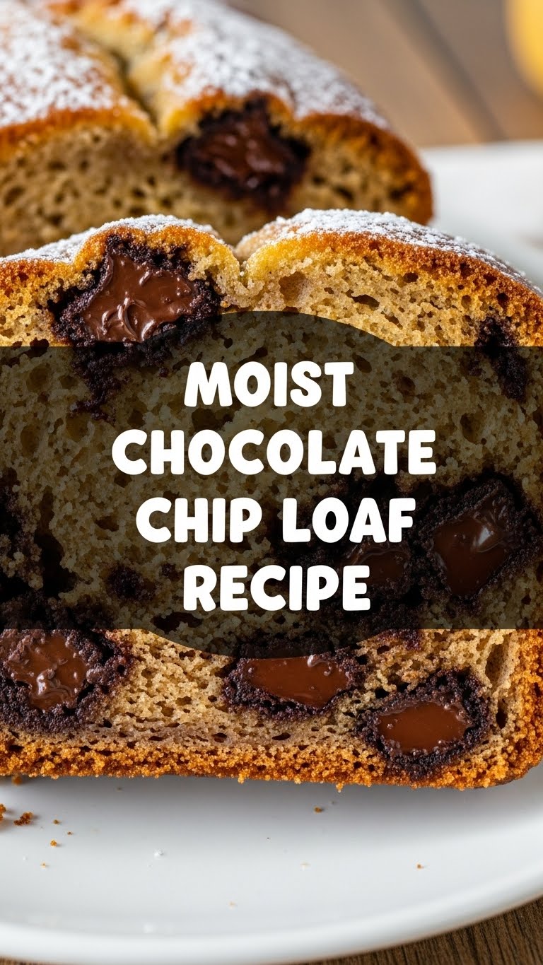 Moist Chocolate Chip Loaf Recipe