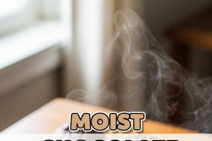 Moist Chocolate Muffins Baking