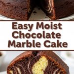 Easy Moist Chocolate Marble Cake