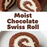 Moist Chocolate Swiss Roll