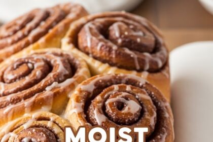 Moist Cinnamon Roll Bread