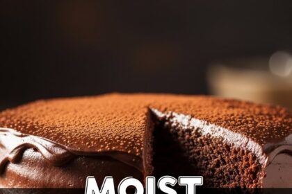 Moist Triple Layer Chocolate Cake