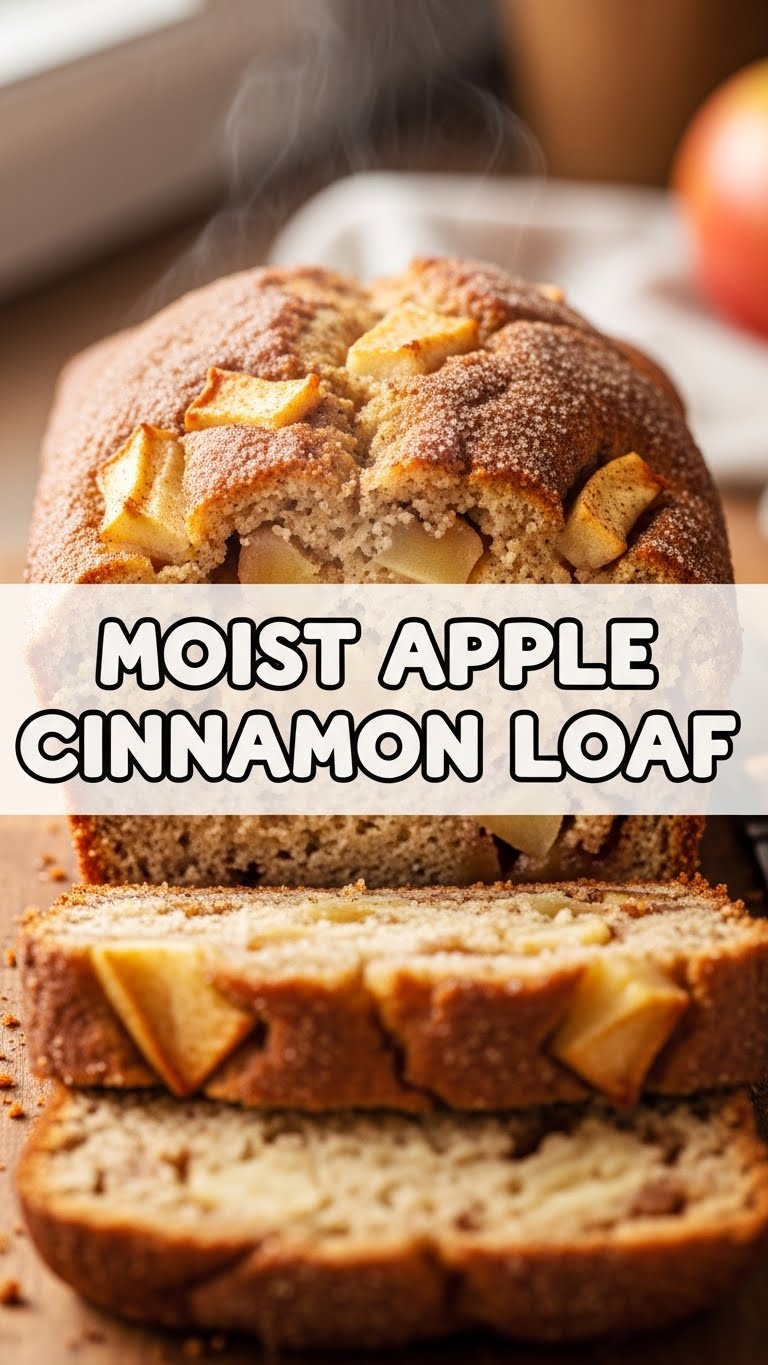 Moist Apple Cinnamon Loaf