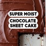 Super Moist Chocolate Sheet Cake