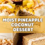 Moist Pineapple Coconut Dessert