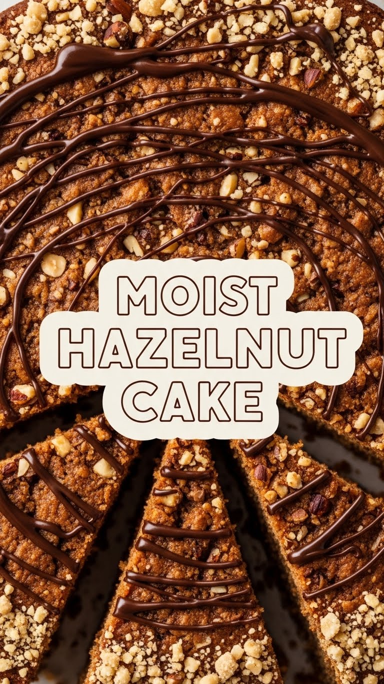 Moist Hazelnut Cake
