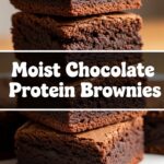 Moist Chocolate Protein Brownies