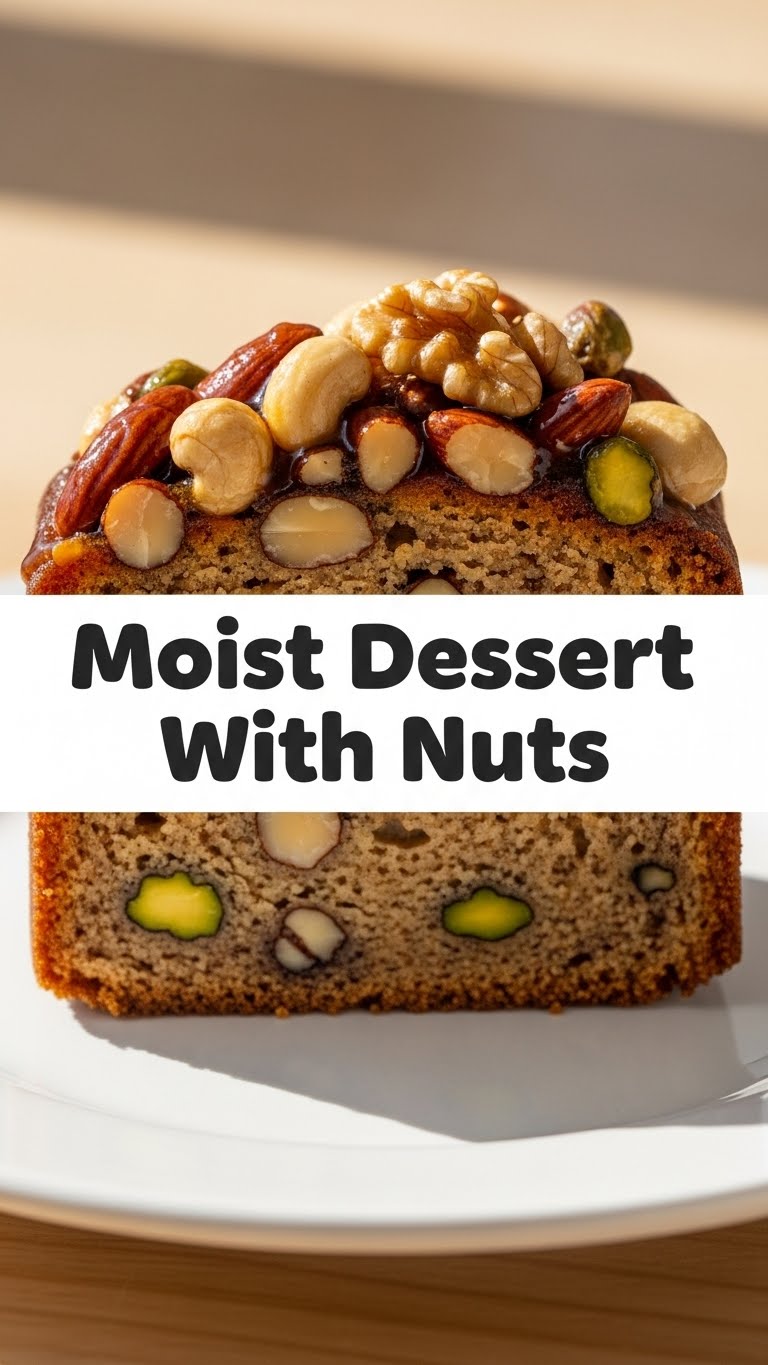 Moist Dessert With Nuts